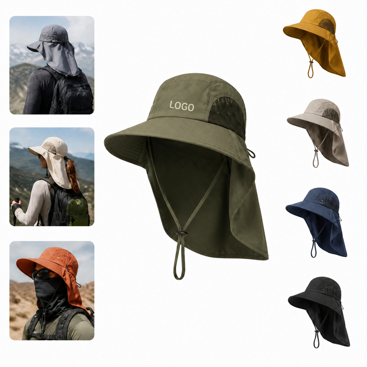 AeroVent Wide Brim Sun Hat