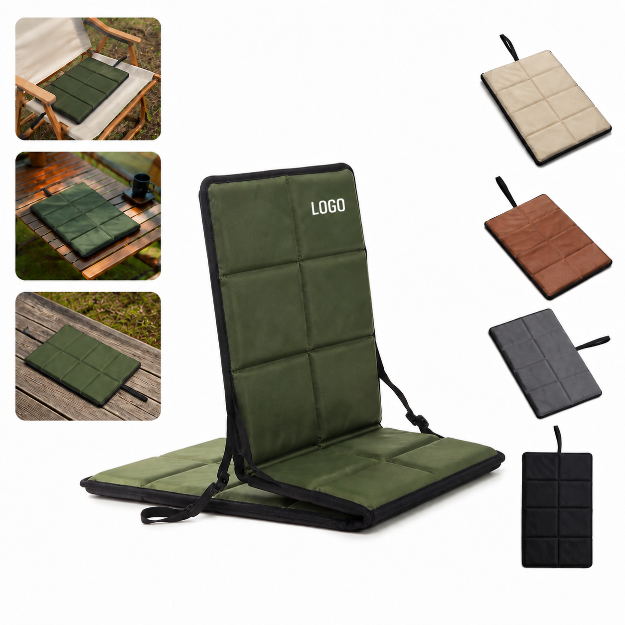 Portable Foldable Outdoor Seat Cushion