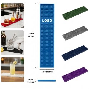 Custom Non-Slip Rubber Bar Mat