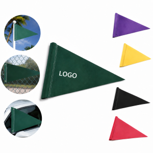 Camping Felt Triangle Banner Flag