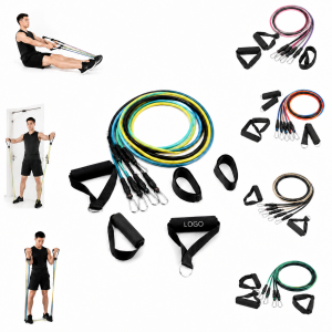 PET Multi-Level Latex Resistance Bands Set