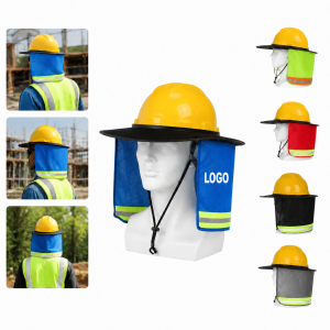 Reflective Hard Hat UV Neck Shield