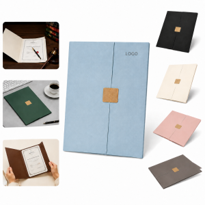 Gold Foil Trifold Certificate Holder