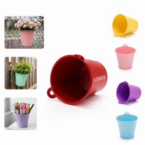 Rustic Colorful Mini Tinplate Buckets