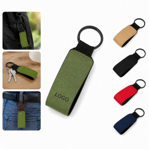Adjustable Neoprene Wristlet Keychain