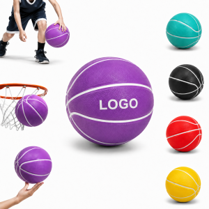 Youth Size 5 Rubber Basketball